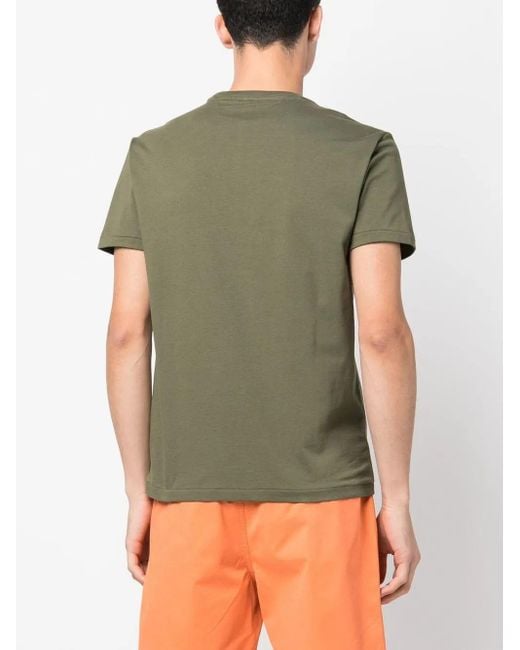 Polo Ralph Lauren Green Polo Short Sleeve Custom Fit Crew Neck T-shirt for men