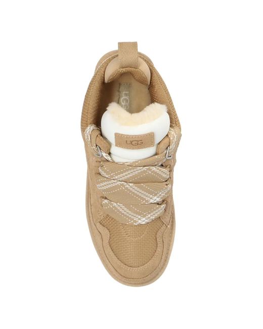 Ugg Natural Towmel Leather Sneakers