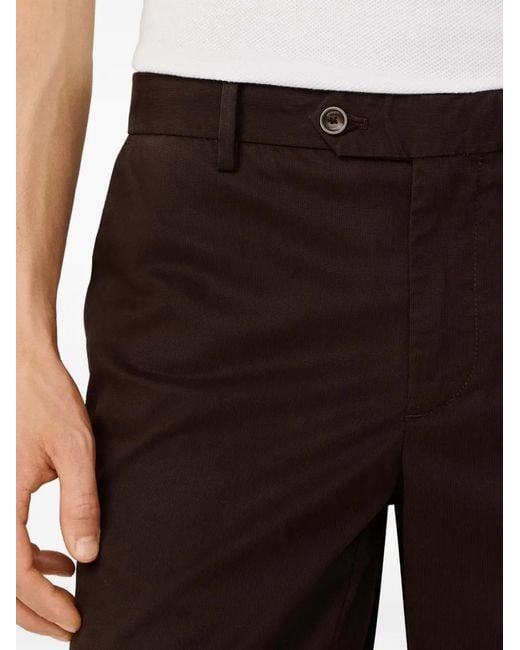 Hackett Black Sanderson Textured Chino Trousers for men