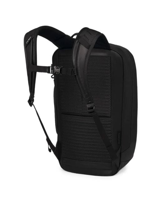 Osprey Black Transporter 20 Panel Loader Backpack