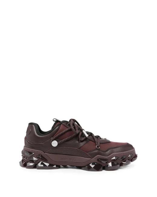 Jimmy Choo Brown Diamond X Ii Sneakers