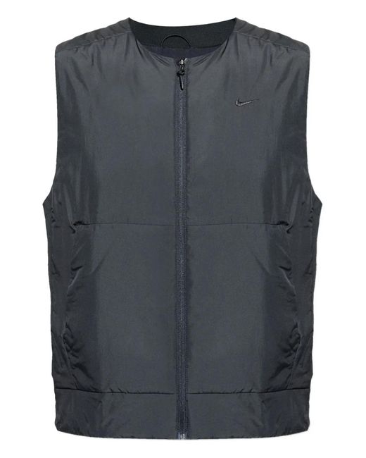 Nike Gray Zip Gilet for men