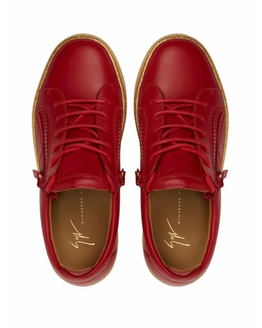 Giuseppe Zanotti Red Gail Sneakers