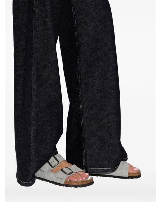Birkenstock White Arizona Buckle Sandals