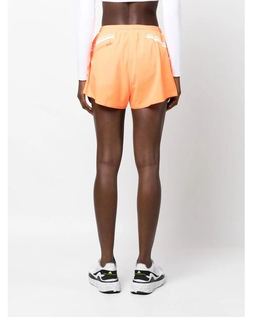 Adidas By Stella McCartney Orange Truepace Running Shorts