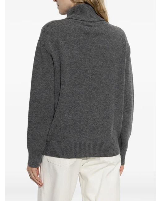 Lisa Yang Gray Denie Button-Up Cardigan