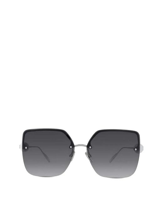 Givenchy Gray Geometric-Frame Sunglasses
