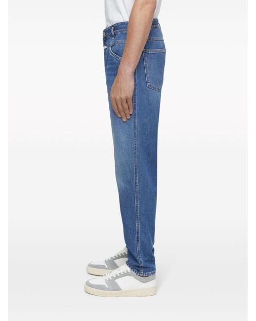 Jeans X-lent affusolati di Closed in Blue da Uomo