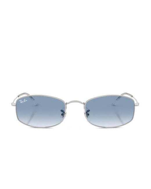 Ray-Ban Blue Sonnenbrille Mit Geometrischem Gestell