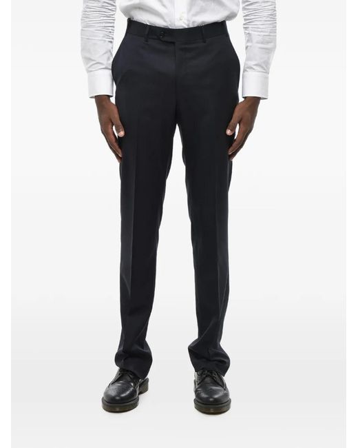 Corneliani Black Tailored Trousers for men