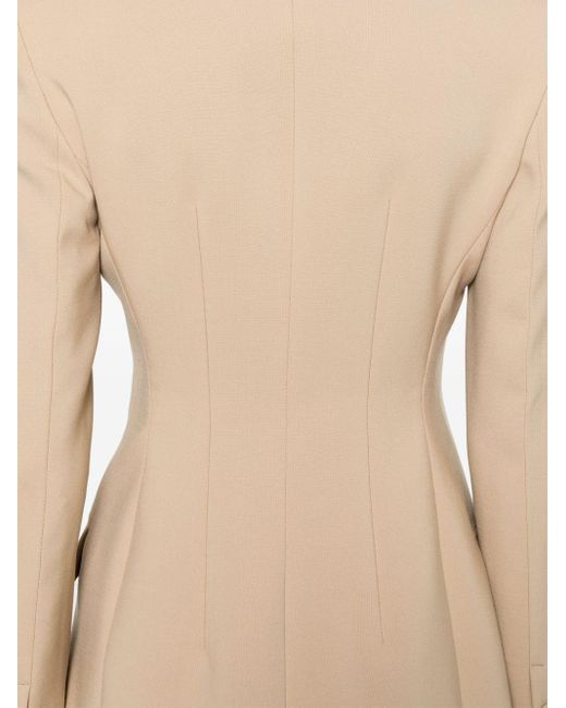 Sportmax Natural Gelly Double-breasted Blazer