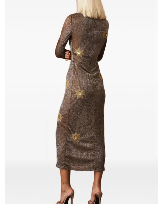 leslie amon beaded dress Leslie Amon Women's Treasure Shell Maxi Dress – Saint Bernard