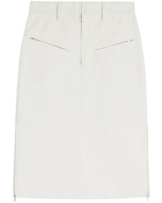 Jil Sander デニムスカート White