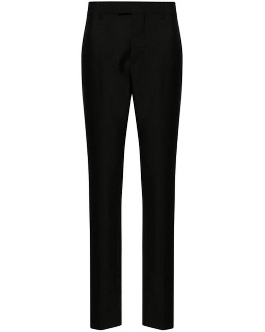 Pantalon de costume à coupe slim AMI pour homme en coloris Black