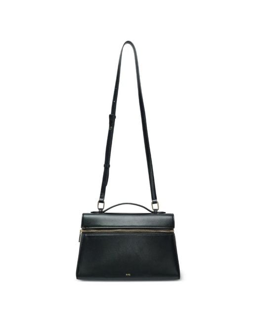 JW PEI Black Large Thea Tote Bag