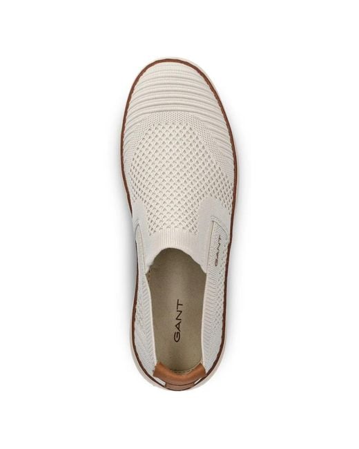 Gant White San Prep Sneakers for men