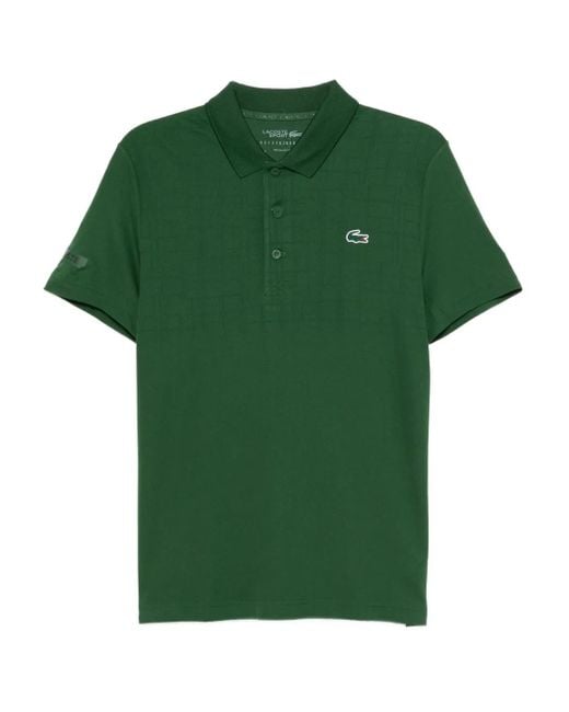 Lacoste Green X Novak Djokovic Polo Top for men