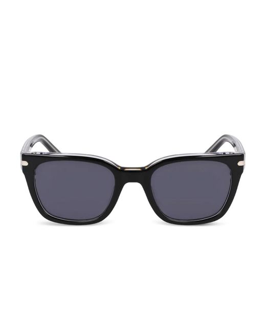 Nike Blue Crescent Square-Frame Sunglasses