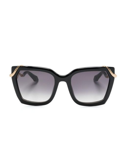Gafas de sol con montura cuadrada Roberto Cavalli de color Black