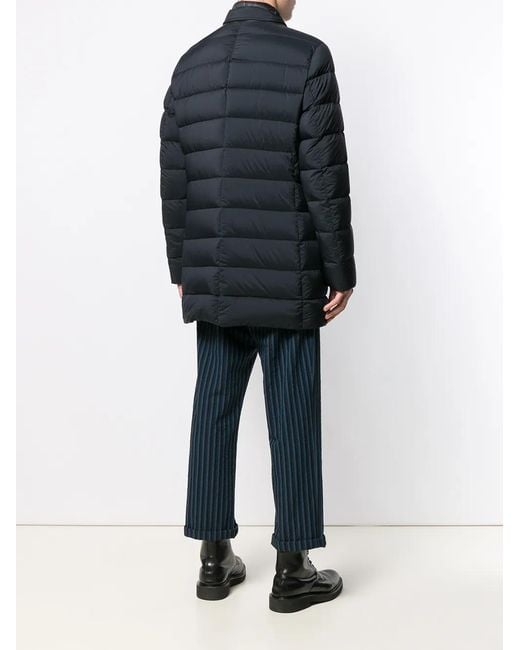 Moorer Blue Galileo Padded Jacket for men
