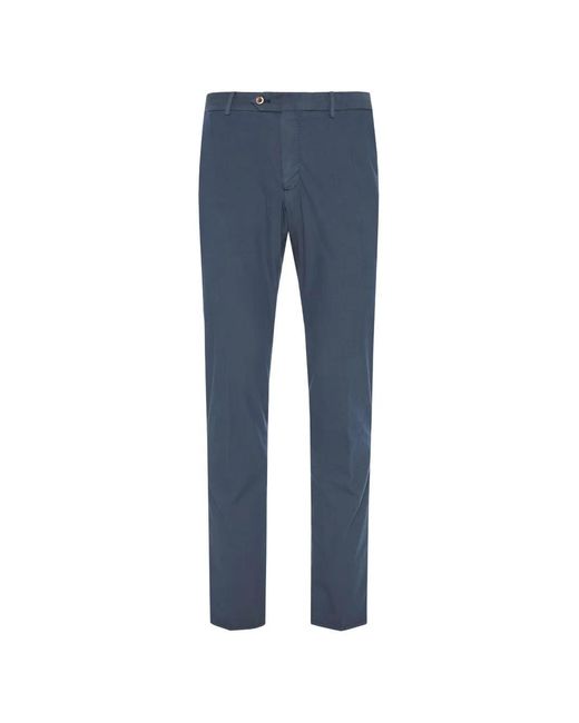 PT Torino Blue Drawstring Trousers for men