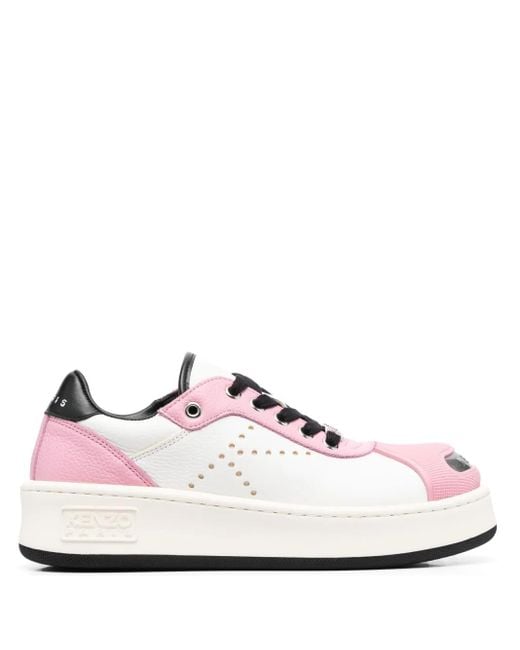 KENZO Low-Top Sneakers in het Pink