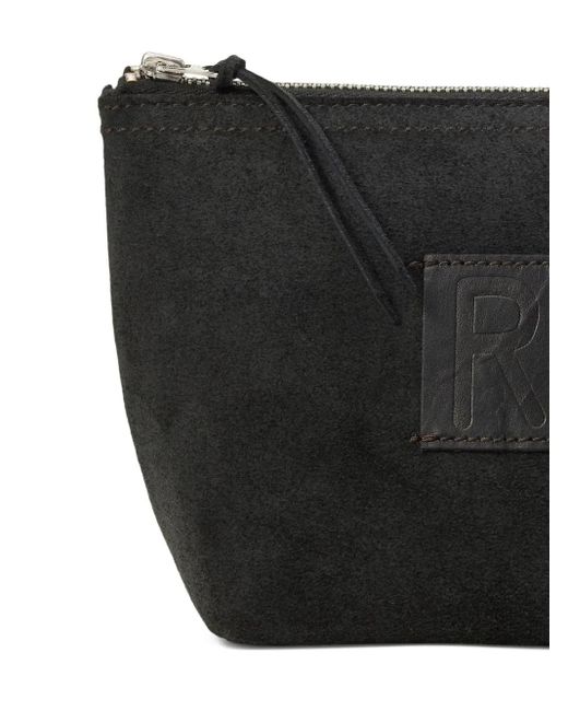 Trousse De Toilette En Daim RRL pour homme en coloris Black