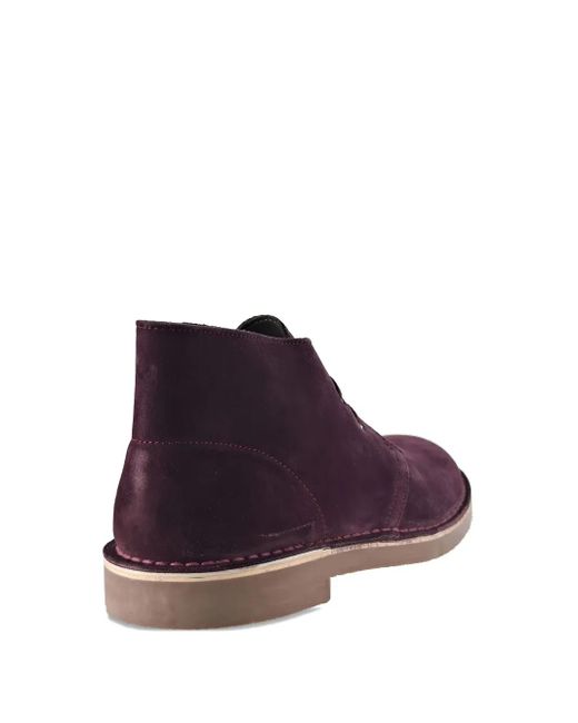 Clarks Purple Bushacre Boots for men