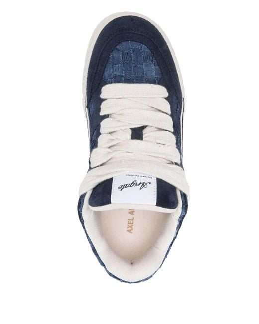Axel Arigato Blue Area Lo Woven Sneaker