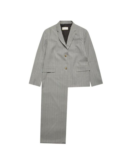 Litkovskaya Gray Pinstripe Blazer