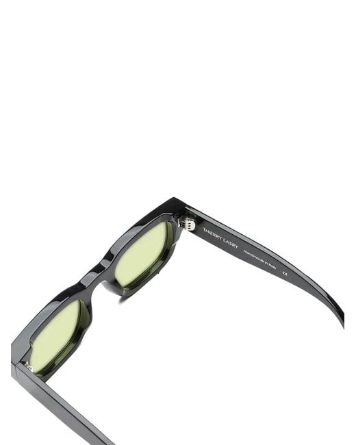 Thierry Lasry Green Square-Frame Sunglasses for men