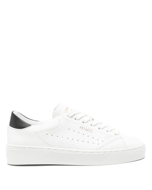 Axel Arigato White Low-Top Sneakers