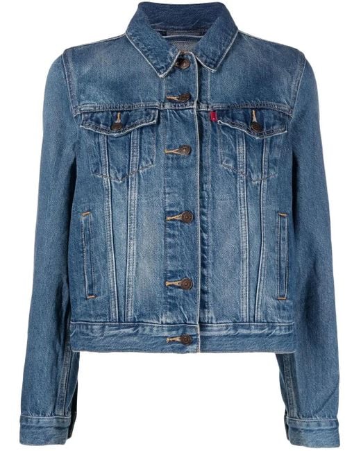 Levi's Denim Jack in het Blue