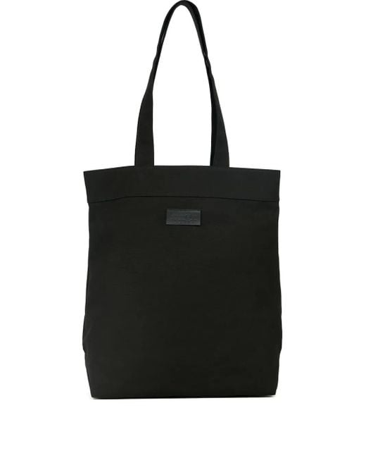 MM6 by Maison Martin Margiela ロゴパッチ ハンドバッグ Black