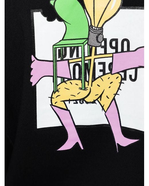 Opening Ceremony Black Lightbulb Crew Neck Sweatshirt for men