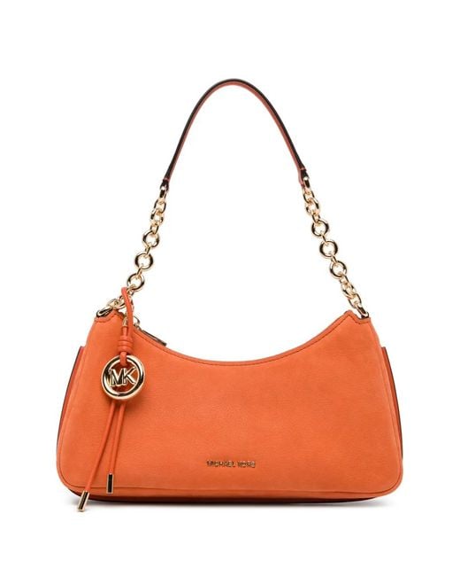Michael Kors Orange Medium Nolita Shoulder Bag