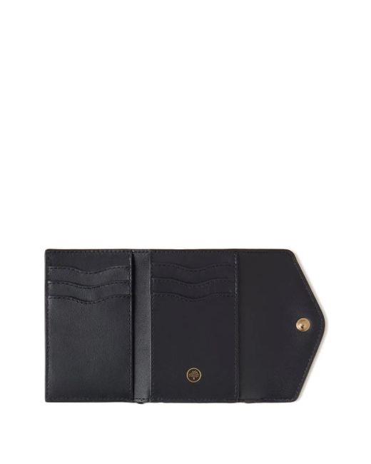 Mulberry Brown Logo-Print Wallet