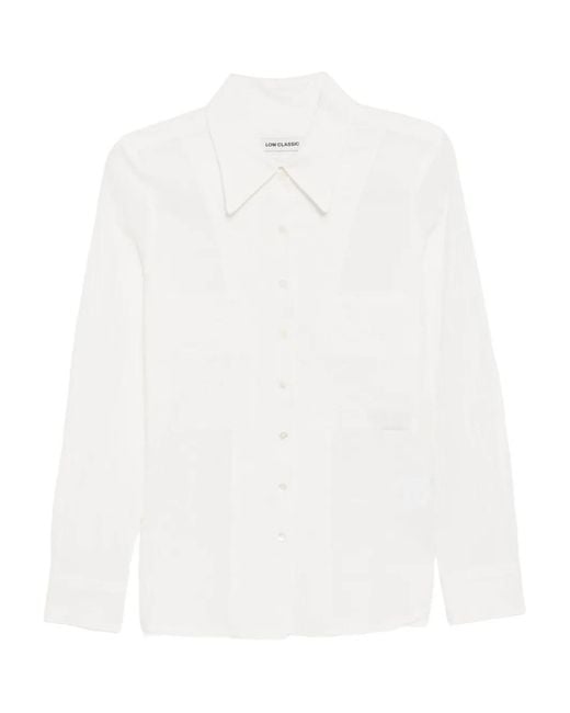 Low Classic White Crumpled Shirt
