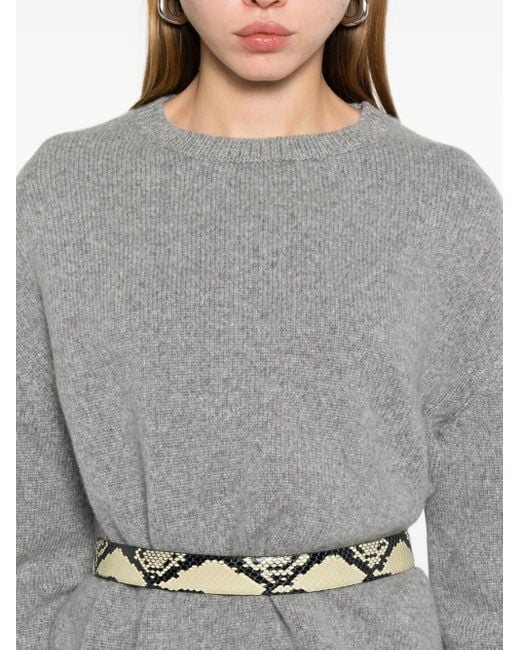 Khaite Gray Milo Sweater