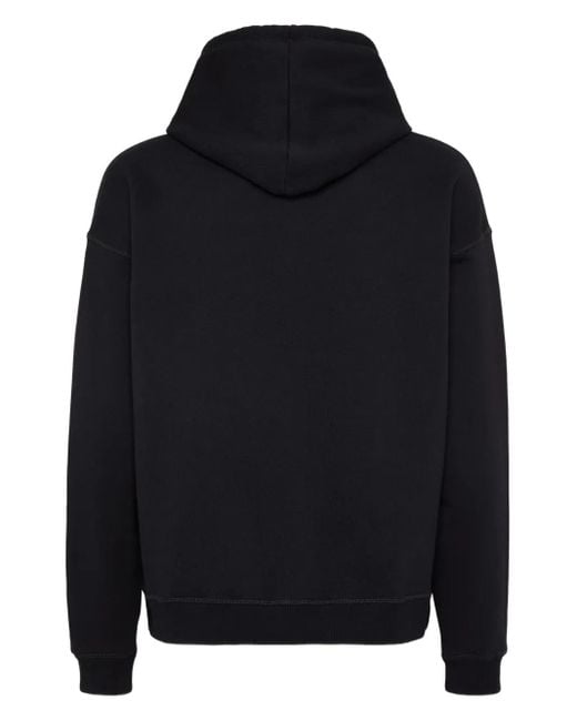 DSquared² Black Obsessed2 Hoodie for men