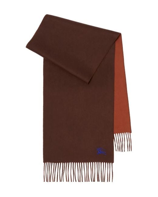 Burberry Brown Reversible Cashmere Scarf