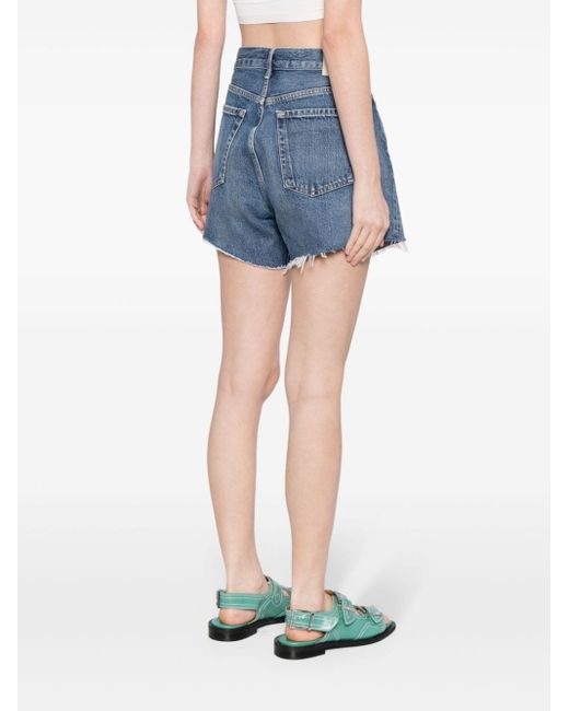 Shorts denim Annabelle di Citizens of Humanity in Blue