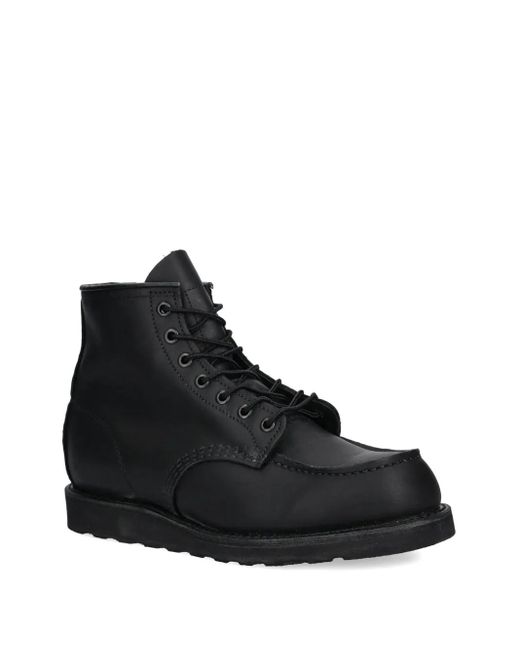 Red Wing Black Moc Boots for men