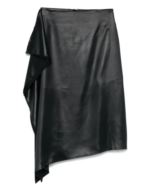 Niccolò Pasqualetti アシンメトリー スカート Black