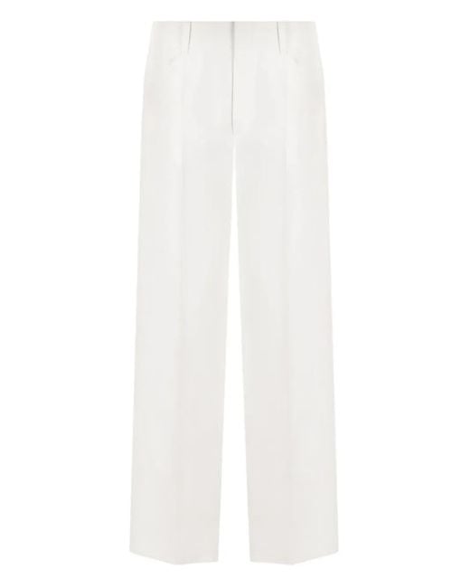 Pantaloni Sartoriali Dritti di Chloé in White
