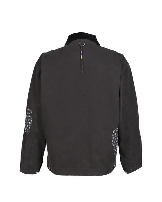 Mastermind Japan Black X Sean Wotherspoon Logo-Patch Jacket for men