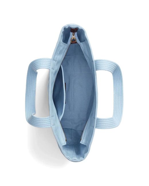 Polo Ralph Lauren Blue Embroidered Tote Bag