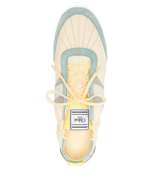Chloé White Kick Sneakers