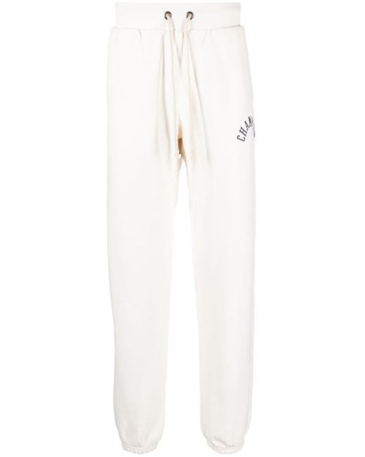 Champion white shop track pants