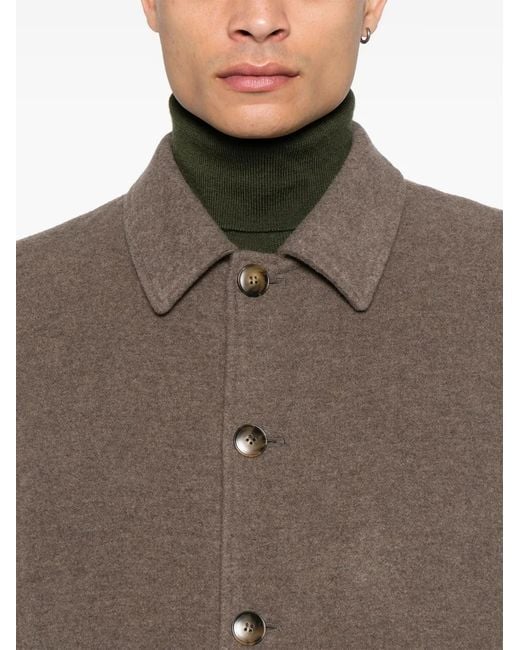 Canali Brown Wool Jacket for men